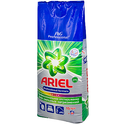 Порошок стиральный 15кг ARIEL AUTOMAT COLOR в п/п P&G Купить порошок стиральный 15кг ariel automat color в п/п p&g в Москве