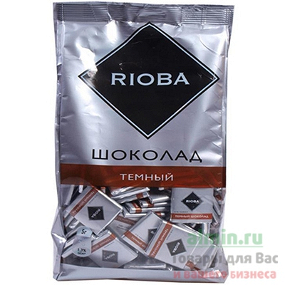 Шоколад порционный 5г 160 шт/уп RIOBA темный 51% какао 1/1 Купить шоколад порционный 5г 160 шт/уп rioba темный 51% какао 1/1 в Москве