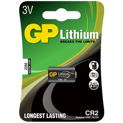 Купить батарейка cr2 1 шт/уп gp lithium в блистере gp 1/10, 1 шт. в Москве