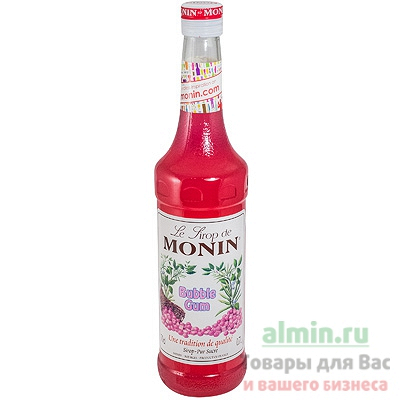 Купить сироп бабл гам 0.7л monin в стекле mn 1/6 в Москве