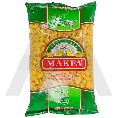 Макароны 450г РОЖКИ МАКФА 1/20, 20 шт./упак Купить макароны 450г рожки макфа 1/20, 20 шт./упак в Москве