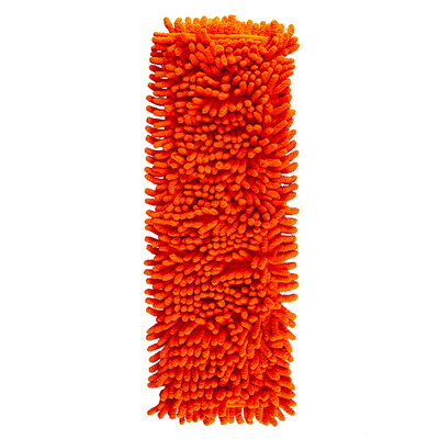Купить насадка - моп (mop) для швабры 410х120 мм salsa плоская с карманами красная микрофибра "york" в Москве