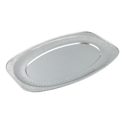 Поднос сервировочный 549х365 мм 10 шт овальный АЛЮМИНИЕВЫЙ "ALMIN" Купить поднос сервировочный 549х365 мм 10 шт овальный алюминиевый "almin" в Москве