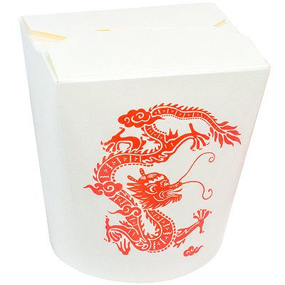 Купить контейнер бумажный china pack 900мл н118хd144 мм с декором дракон pps 1/40/360, 40 шт./упак в Москве