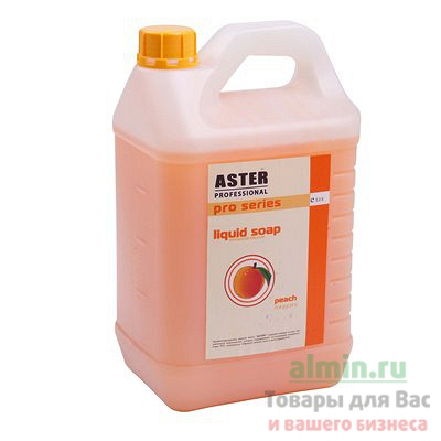 Купить мыло жидкое 5л перламутровое персик aster канистра aster 1/3 в Москве