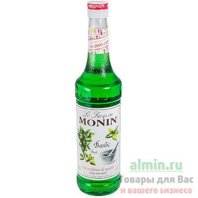 Купить сироп базилик 0.7л monin в стекле mn 1/6 в Москве