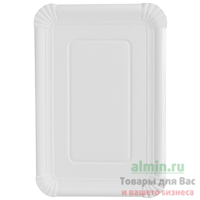 Купить тарелка бумажная дхш 250х175 мм эко картон белый papstar 1/250/500 (артикул производителя 11080), 250 шт./упак в Москве
