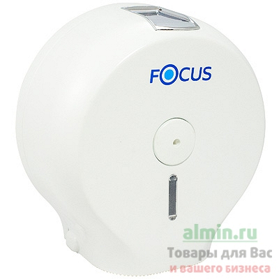 Купить диспенсер для туалетной бумаги дхшхв 250х127х225 мм focus mini jumbo пластик белый hayat 1/1 (артикул производителя 8027966) в Москве