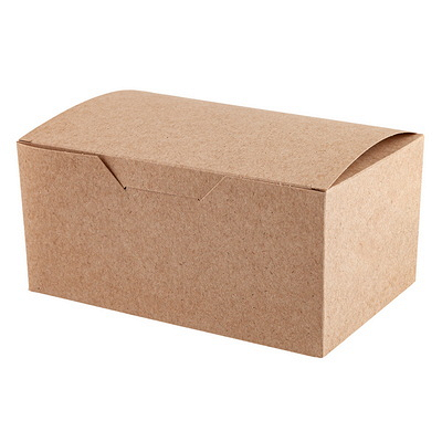 Упаковка универсальная ДхШхВ 150х91х70мм 25шт FAST FOOD BOX L для 6-9 наггетсов КРАФТ "OSQ" Купить упаковка универсальная дхшхв 150х91х70мм 25шт fast food box l для 6-9 наггетсов крафт "osq" в Москве