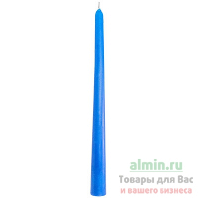 Купить свеча коническая н240 мм 60 шт/уп синяя 1/1 в Москве