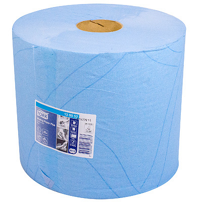 Купить материал протирочный бумажный 2-сл 255 м в рулоне н340хd235 мм tork синий sca (артикул производителя 130052) в Москве