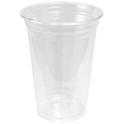 Купить стакан пластиковый 400мл d95 мм pet прозрачный 1/50/1000, 50 шт./упак в Москве