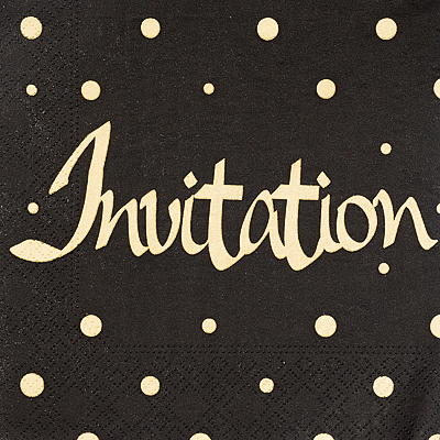 Салфетка бумажная 33х33 см 3 -сл 20 шт/уп ЧЕРНАЯ ПРИГЛАШЕНИЕ PAPSTAR (артикул производителя 86563) Купить салфетка бумажная 33х33 см 3 -сл 20 шт/уп черная приглашение papstar (артикул производителя 86563) в Москве