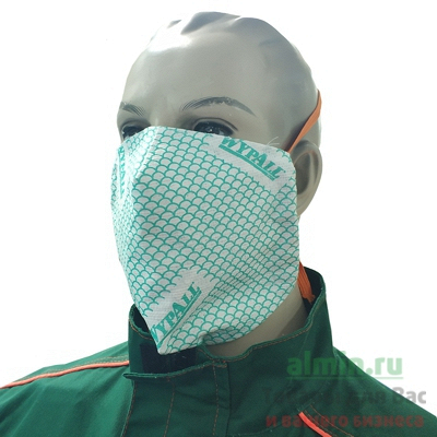 Купить маска защитная многоразовая нетканая цвет в ассортименте 1/5, 5 шт./упак в Москве
