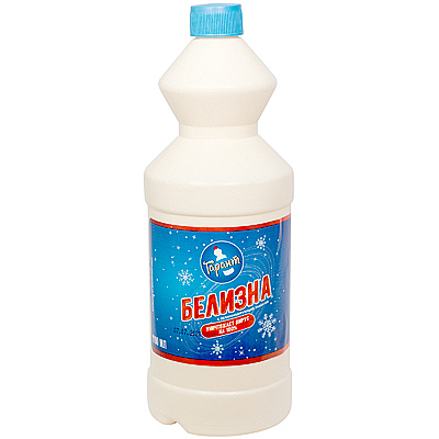 Отбеливатель жидкий 1,1 л БЕЛИЗНА-3 в пленке флакон "ГАРАНТ" Купить отбеливатель жидкий 1,1 л белизна-3 в пленке флакон "гарант" в Москве