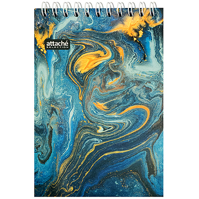 Блокнот А6 80 лист СТАНДАРТ на спирали "ATTACHE" Купить блокнот а6 80 лист стандарт на спирали "attache" в Москве