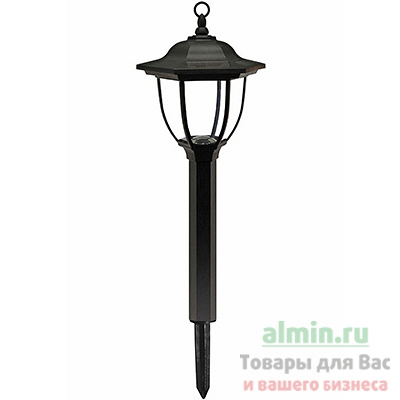 Купить светильник садовый н520 мм led фонарь металл/пластик черный старт 1/12 в Москве