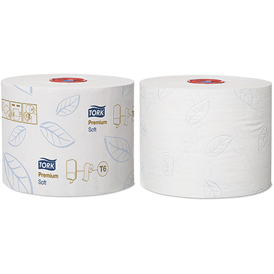 Купить бумага туалетная 2-сл 90 м в рулоне н99хd132 мм tork t6 premium белая sca 1/27, 1 шт. (артикул производителя 127520) в Москве