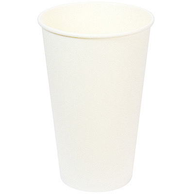 Купить стакан бумажный 400мл d90 мм 1-сл для холодных напитков белый v 1/50/800, 50 шт./упак в Москве