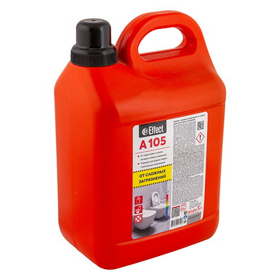 Средство чистящее универсальное 5 л АЛЬФА 105 канистра "EFFECT" Купить средство чистящее универсальное 5 л альфа 105 канистра "effect" в Москве