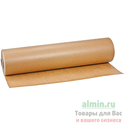 Купить бумага для выпечки ш 380 мм 100 м/рул в пленке коричневая 1/8 в Москве