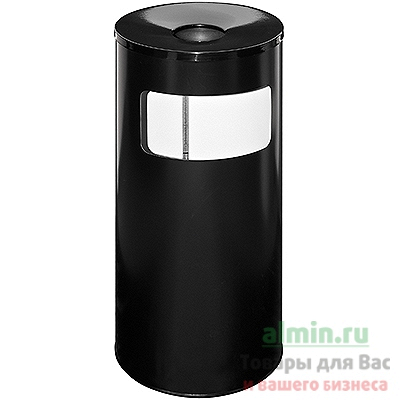 Купить урна-пепельница н602хd250 мм с черной пепельницей металл черная tn 1/1 в Москве