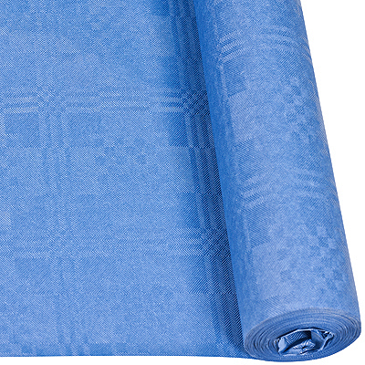 Купить скатерть бумажная ш 1200 мм 8 м в рулоне синяя papstar 1/12 (артикул производителя 18591) в Москве