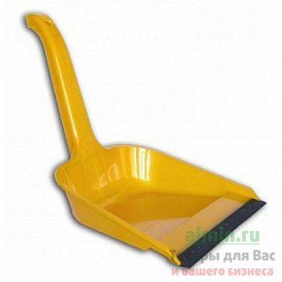 Купить совок для мусора с резинкой пластик цвет в ассортименте "полимербыт" 1/54 в Москве