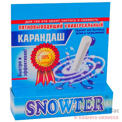 Купить пятновыводитель универсальный 35г snowter карандаш 1/1 в Москве