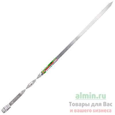 Купить шампур 450х10 мм 1 мм толщиной прямой 1/1 в Москве