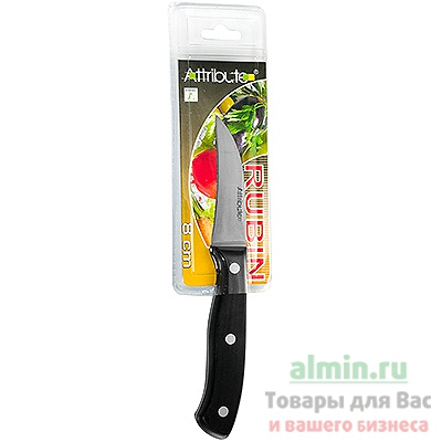 Купить нож поварской рубин 80 мм для овощей attribute 1/6 в Москве