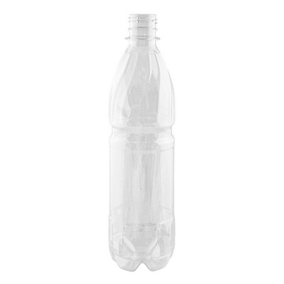 Купить бутылка с узким горлом pco 0,5 л с крышкой цилиндрическая прозрачная пэт пакет пэ "мп", 100 шт./упак в Москве