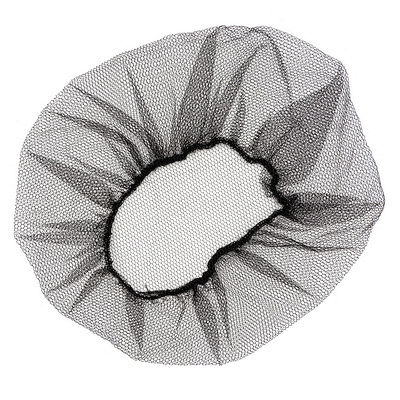 Купить шапочка одноразовая 100 шт сетка для волос черный нейлон "nn" в Москве