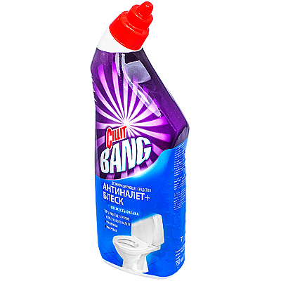 Купить средство чистящее для сантехники (wc) 750 мл антиналет+блеск свежесть океана "cillit bang" в Москве
