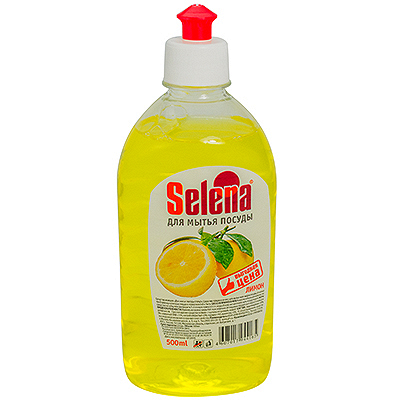 Купить средство для мытья посуды 500мл selena лимон gf 1/20 в Москве