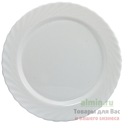 Купить блюдо d310 мм trianon круглое белое arc 1/4 в Москве