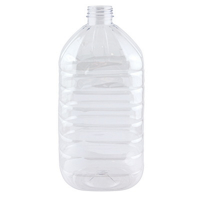 Купить канистра с широким горлом d48 мм 5 л б/крышки квадратная прозрачная pet пакет пэ "пэт тара" 189168, 30 шт./упак в Москве