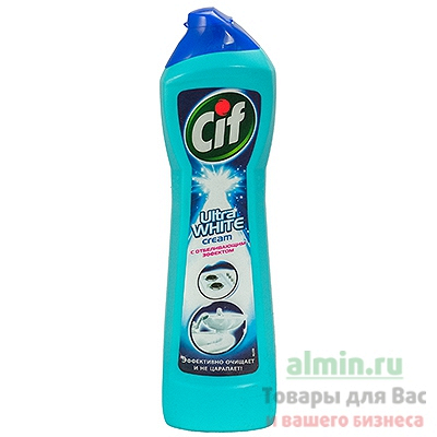 Купить средство чистящее универсальное 500мл cif cream ultra white unilever 1/16 в Москве