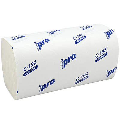 Купить полотенце бумажное листовое 1-сл 220х210 мм 250 лист/уп v-сложения белое "protissue" 1/20, 1 шт. в Москве