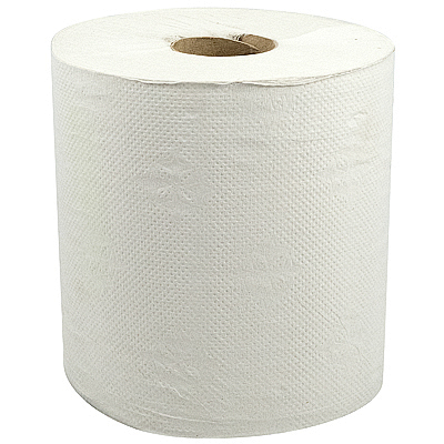 Купить полотенце бумажное 1-сл 250 м в рулоне н190хd195 мм натурально-белое 1/6, 1 шт. в Москве