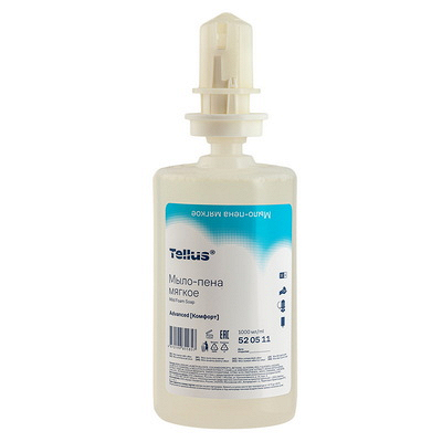 Купить мыло-пенка 1 л s4 premium прозрачное картридж для диспенсера "tellus" (артикул производителя 520511) в Москве
