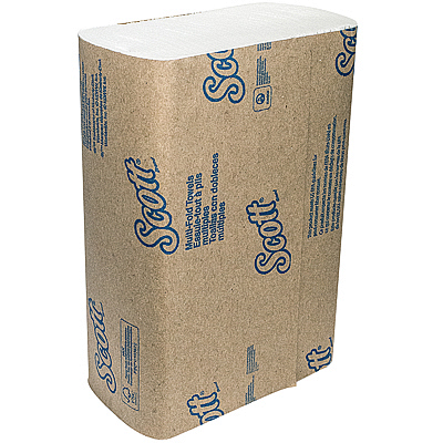 Купить полотенце бумажное листовое 1-сл 240х200 мм 250 лист/пачке scott multifold-сложения белое "kimberly-clark" (артикул производителя 3749) в Москве