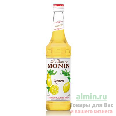 Купить сироп лимон 1л monin в стекле mn 1/6 в Москве