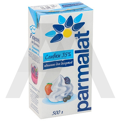 Сливки 35% 0.5л PARMALAT для взбивания ультрапастеризованные ПАРМАЛАТ 1/24, 24 шт./упак Купить сливки 35% 0.5л parmalat для взбивания ультрапастеризованные пармалат 1/24, 24 шт./упак в Москве