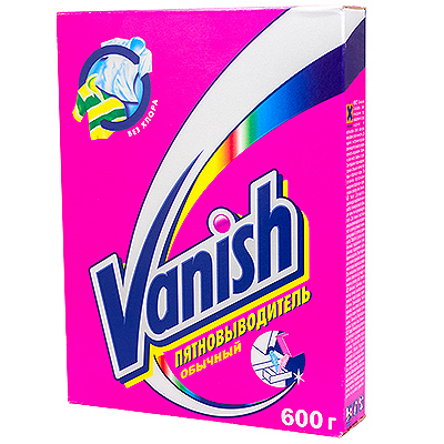 Купить пятновыводитель порошковый 600г для цветного белья vanish benckiser в Москве