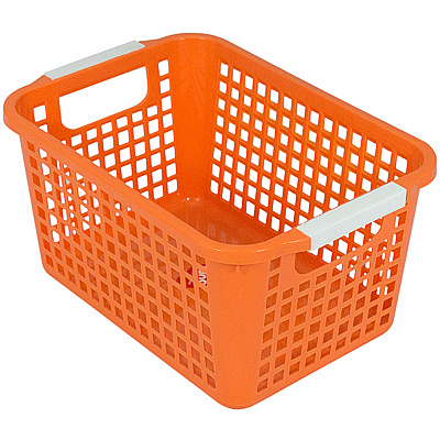 Купить корзинка дхшхв 225х170х125 мм пластик оранжевая bora 1/48 в Москве