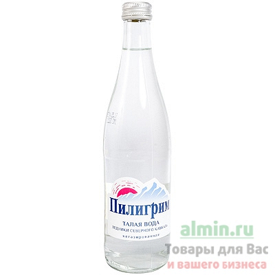Купить вода питьевая 0.5л пилигрим талая негазированная в стекле 1/12, 12 шт./упак в Москве