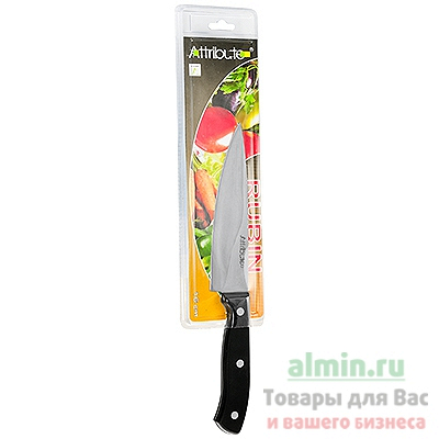 Купить нож поварской рубин 160 мм универсальный attribute 1/6 в Москве