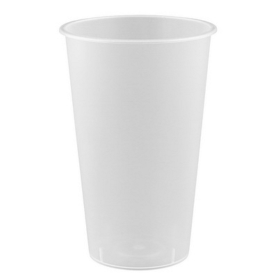 Купить стакан пластиковый 500 мл d90 мм 25 шт bubble cup (шейкер) матовый pp "nn" в Москве