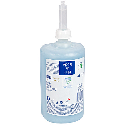 Купить мыло жидкое 1л голубое tork s1 premium картридж для диспенсера sca 1/6, 1 шт. (артикул производителя 421601) в Москве